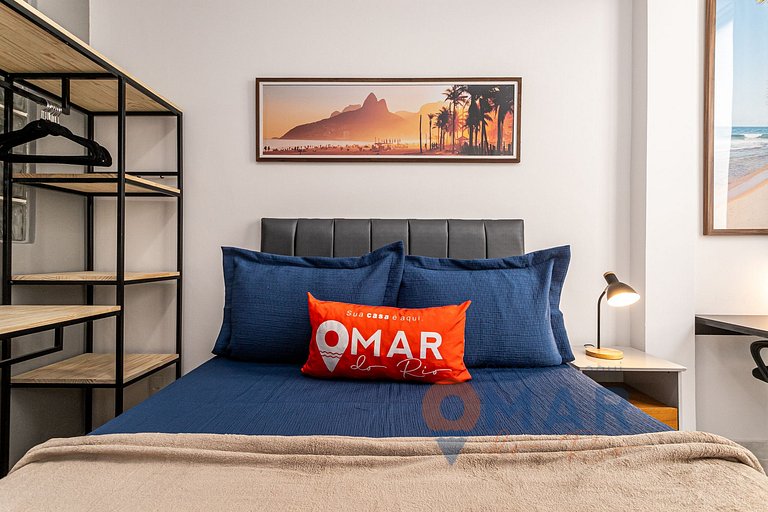 New 1BDR, 2Min from Copacabana Beach | NSC 112/709