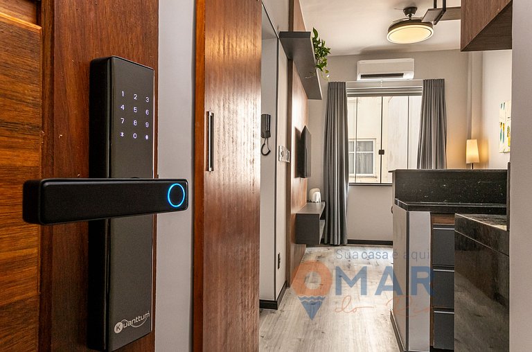 Moderno Qto&Sala a 120m da Praia | PJ 160/1108