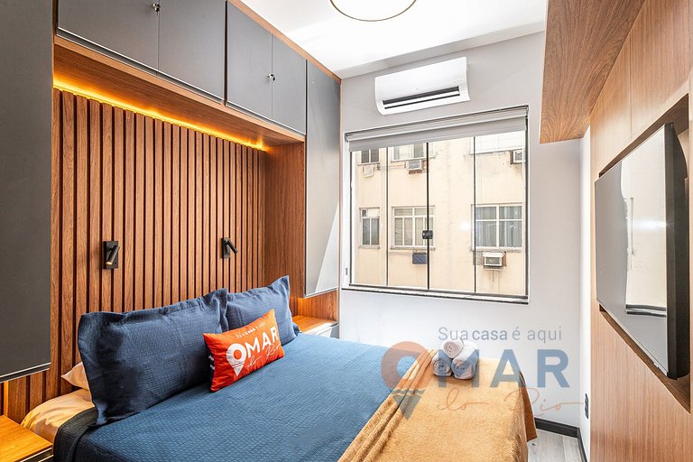 Moderno 1BDR a 120 m de la playa | PJ 160/1108