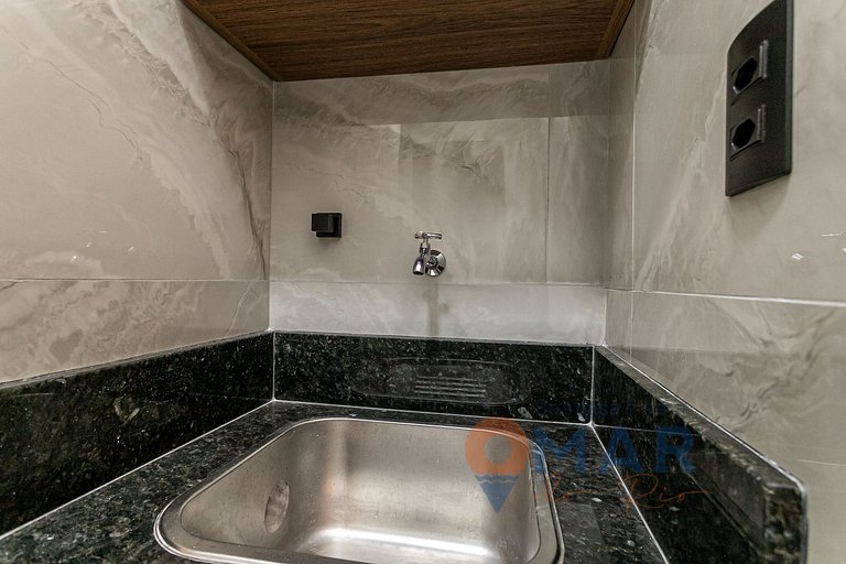 Moderno 1BDR a 120 m de la playa | PJ 160/1108