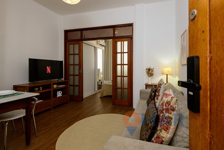 1BDR, 6 minutos de la playa de Leblon | VA 380/202