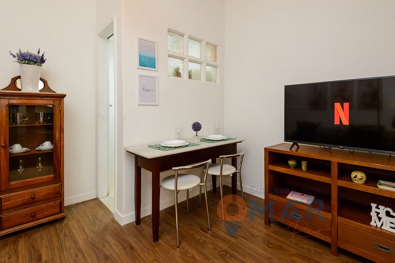 1BDR, 6 minutos de la playa de Leblon | VA 380/202