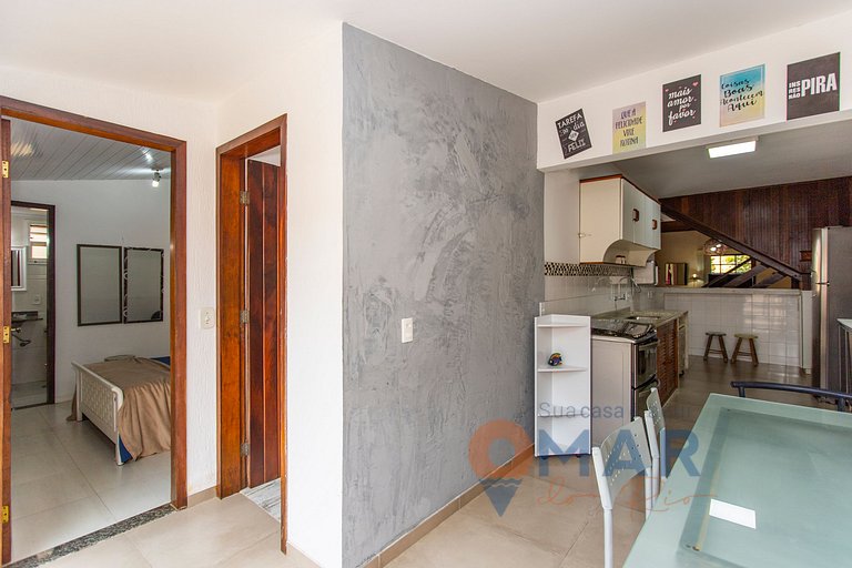 Casa em Búzios com Área Gourmet Privativa | VG 10