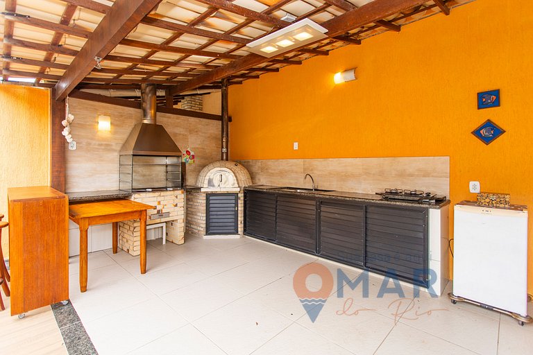 Casa em Búzios com Área Gourmet Privativa | VG 10