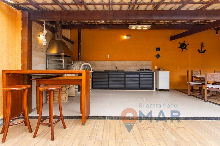 Casa en Geribá con área gourmet privada | VG 10