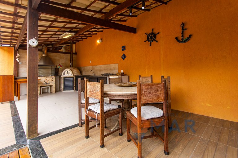 Casa em Geribá com Área Gourmet Privativa | VG 10