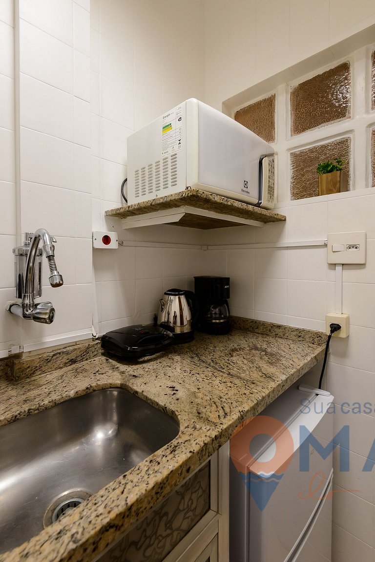 1BDR, 6 minutos de la playa de Leblon | VA 380/403