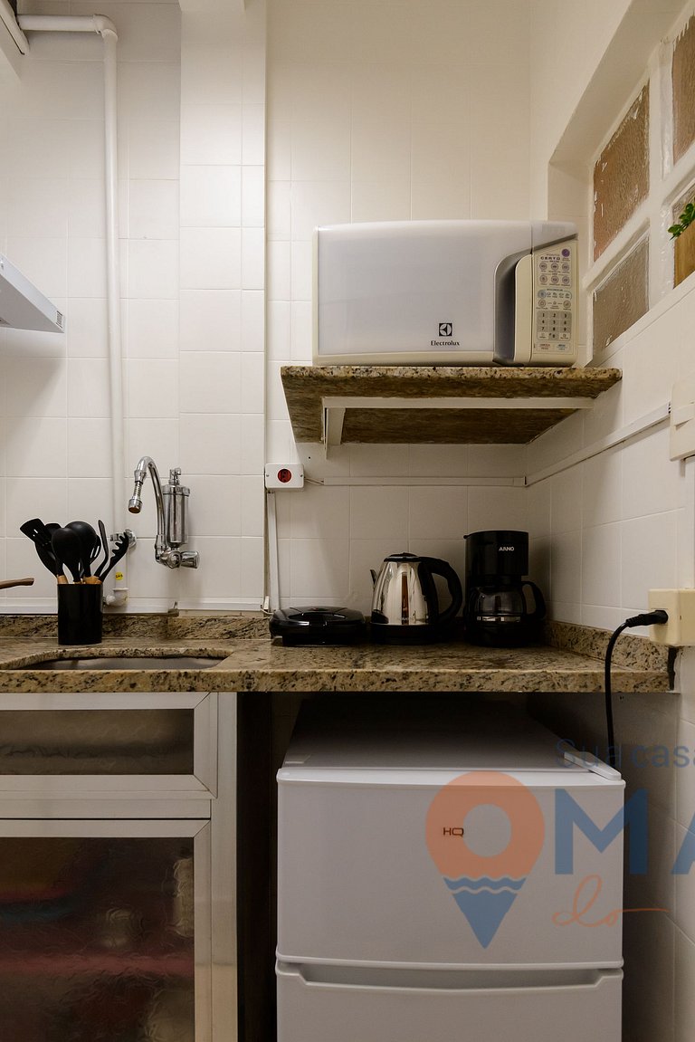 1BDR, 6 minutos de la playa de Leblon | VA 380/403