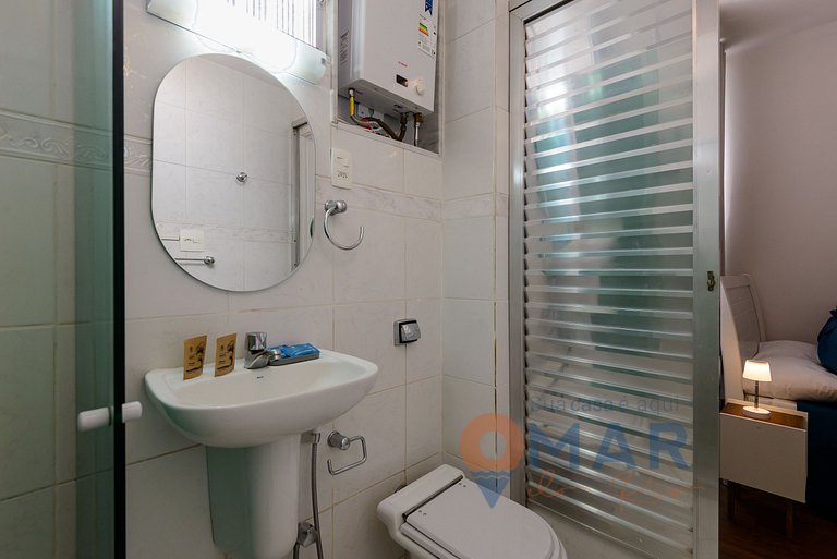 1BDR, 6 minutos de la playa de Leblon | VA 380/403