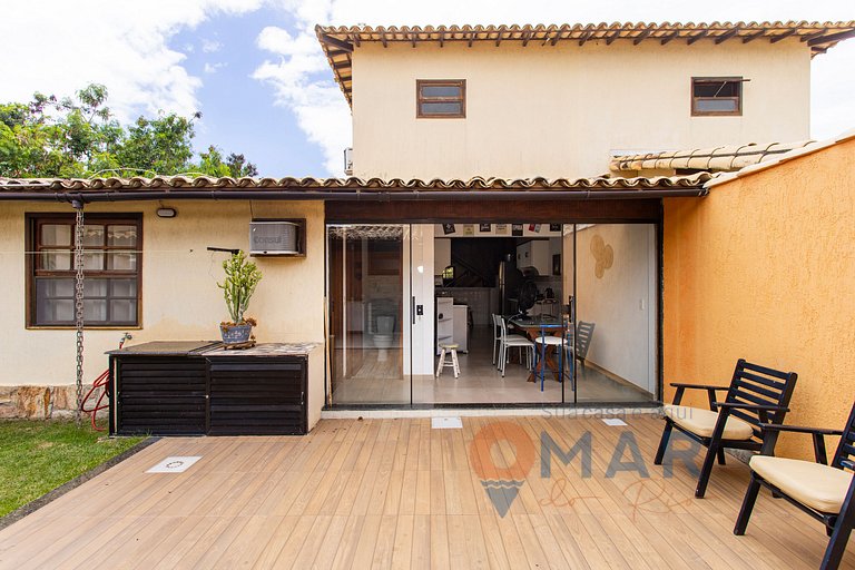 Casa em Búzios com Área Gourmet Privativa | VG 10
