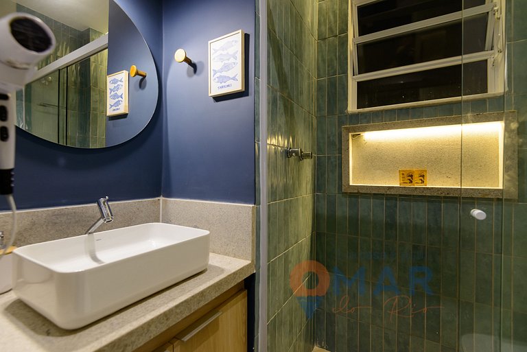 Studio 5 Min from Copacabana Beach | BC 530/203