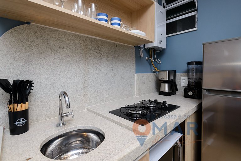 Studio 5 Min from Copacabana Beach | BC 530/203