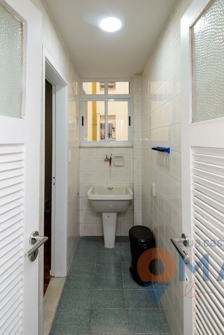 3 Quartos a 5 min da Praia de Copacabana|FM263/303