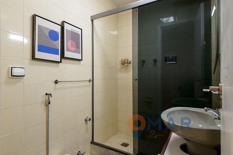 3 Quartos a 5 min da Praia de Copacabana|FM263/303