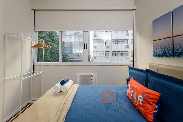 3 Quartos a 5 min da Praia de Copacabana|FM263/303