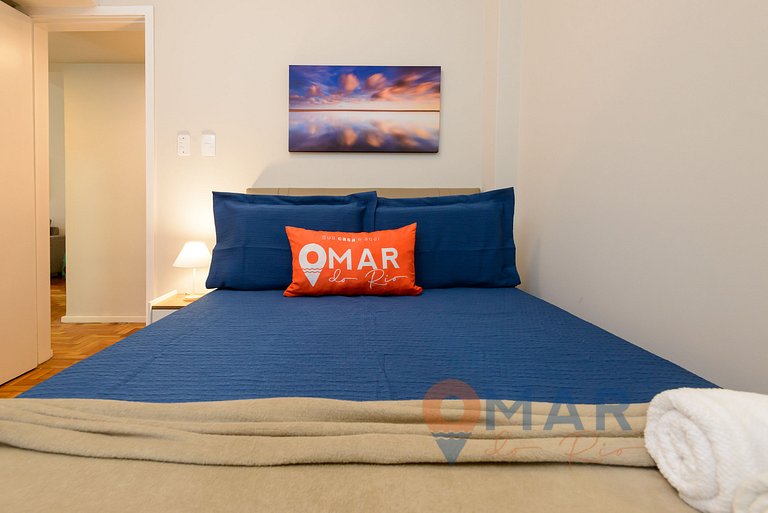 3 BDR a 5 min de la playa de Copacabana|FM 263/303