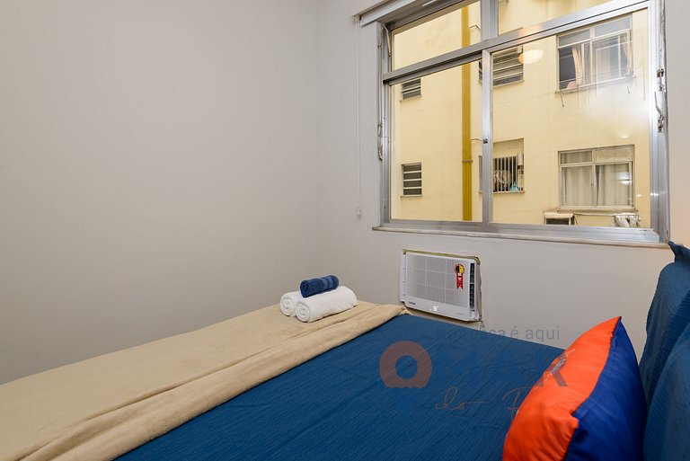 3 Quartos a 5 min da Praia de Copacabana|FM263/303