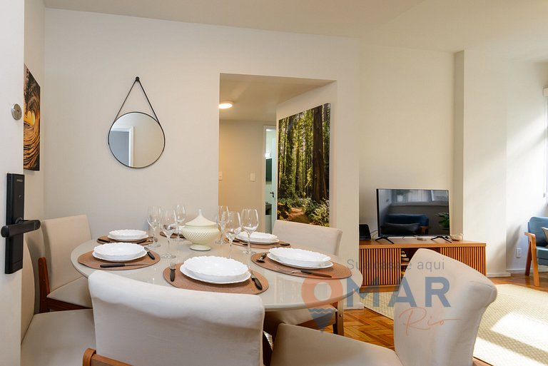 3 BDR a 5 min de la playa de Copacabana|FM 263/303