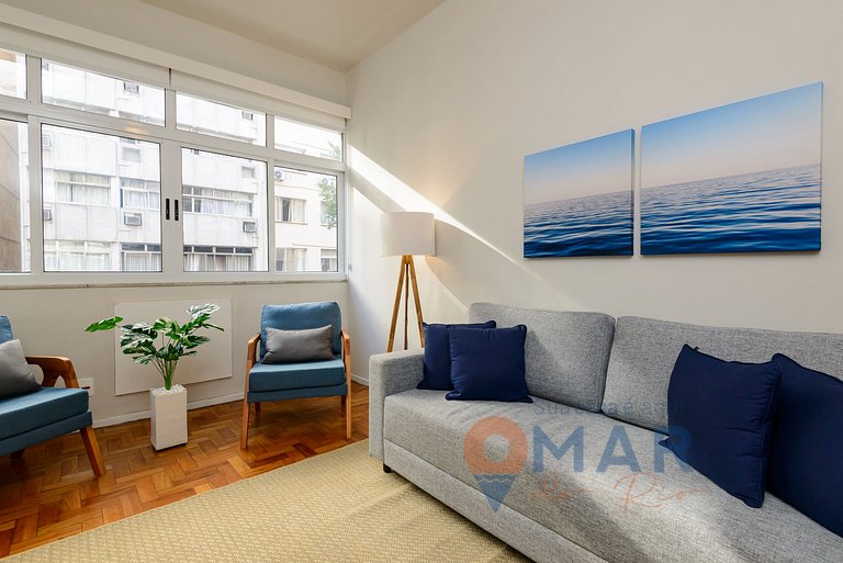 3 BDR a 5 min de la playa de Copacabana|FM 263/303