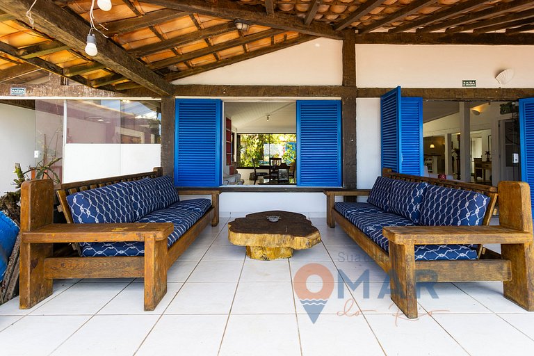 Búzios Pé na Areia – Casa Beira-Mar | MJ 166