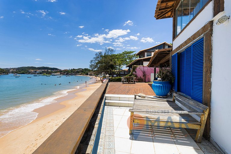Búzios Beachfront – Seafront Home | MJ 166