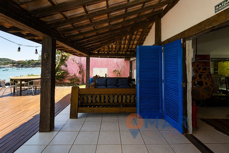 Búzios Beachfront – Seafront Home | MJ 166