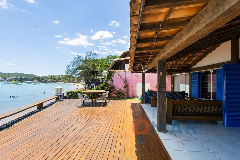 Búzios Pie en la Arena – Casa Frente al Mar|MJ 166