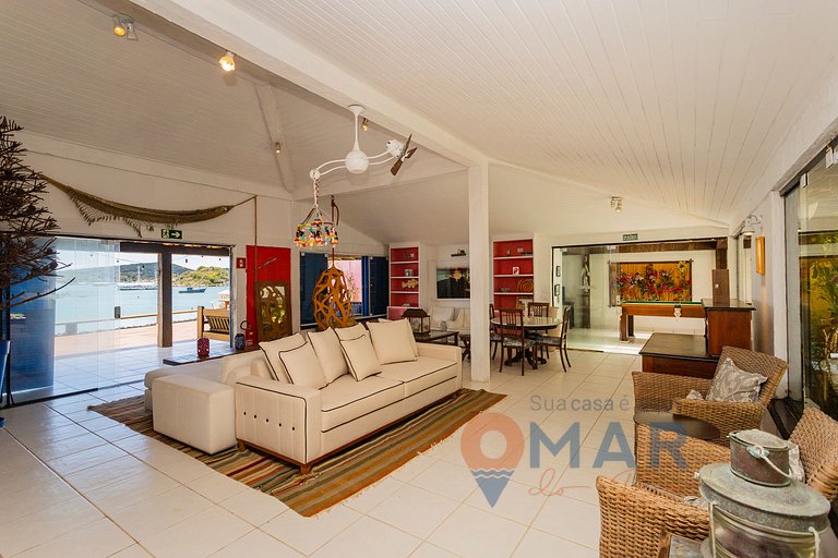 Búzios Pé na Areia – Casa Beira-Mar | MJ 166