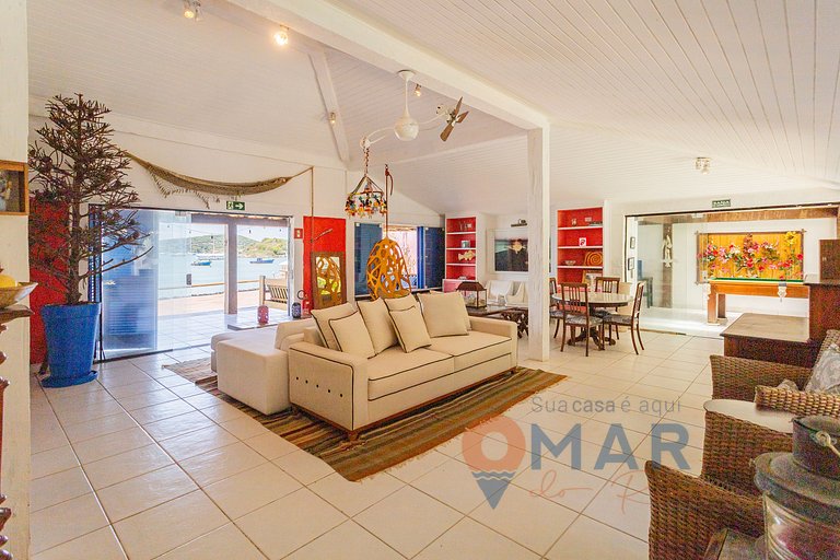 Búzios Pé na Areia – Casa Beira-Mar | MJ 166