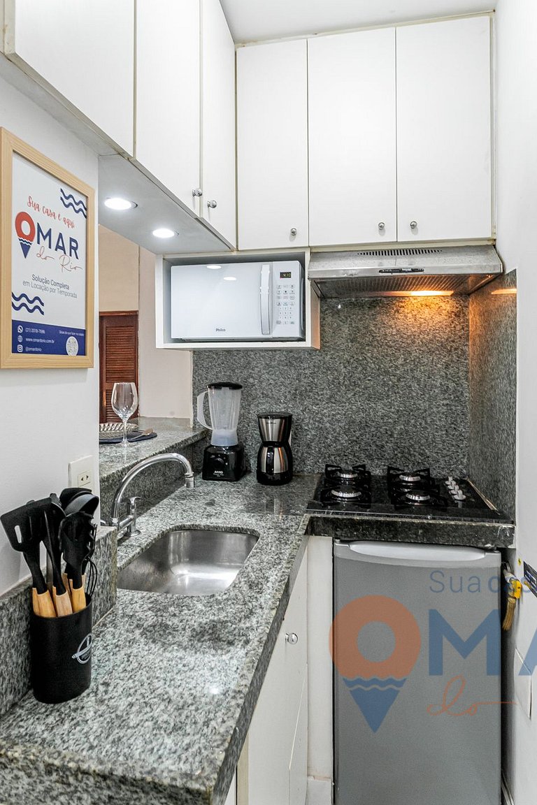 Studio 1 min from Copacabana Beach | DU 91/802