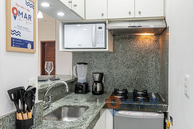 Studio 1 min from Copacabana Beach | DU 91/802