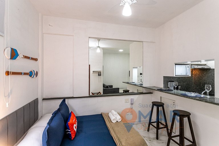 Studio a 1min da praia de Copacabana | DU 91/802