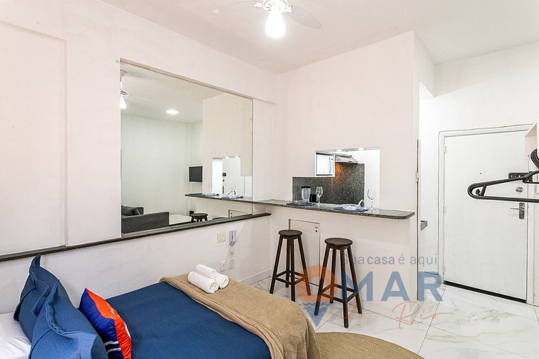 Studio a 1min da praia de Copacabana | DU 91/802
