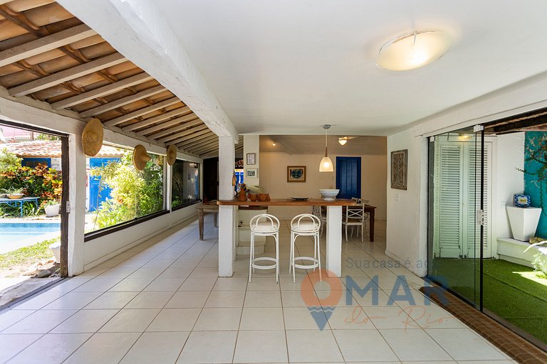 Búzios Beachfront – Seafront Home | MJ 166