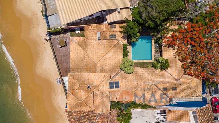 Búzios Pé na Areia – Casa Beira-Mar | MJ 166