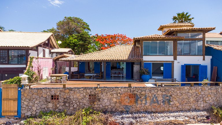 Búzios Pie en la Arena – Casa Frente al Mar|MJ 166