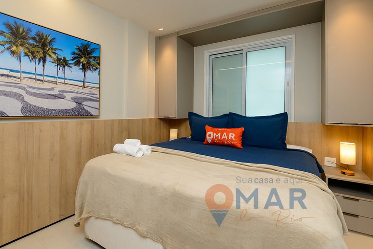 1BDR sofisticado a 5min de la playa|BR 450/805