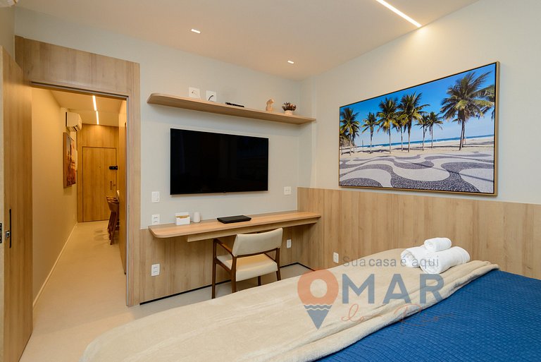 Sophisticated 1BDR 5 Min from the Beach|BR 450/805