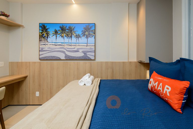 1BDR sofisticado a 5min de la playa|BR 450/805