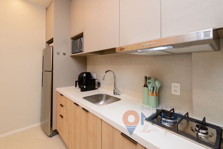 Apartamento Sofisticado a 5min da Praia|BR 450/805