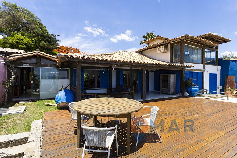 Búzios Pé na Areia – Casa Beira-Mar | MJ 166