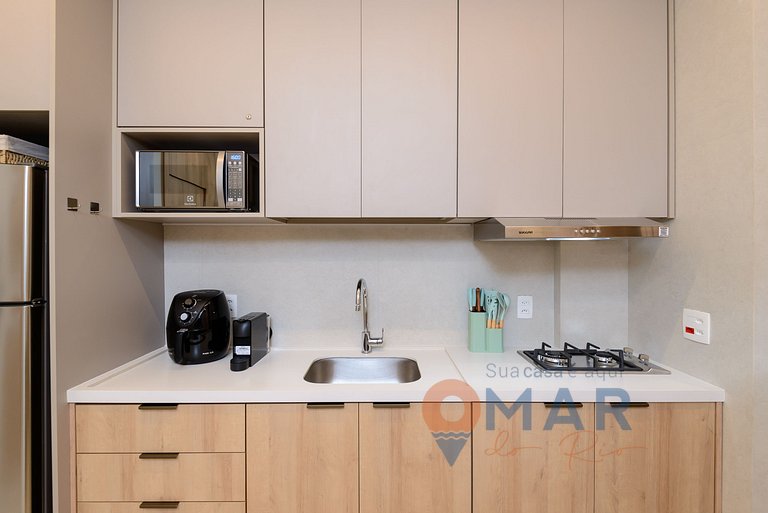 Apartamento Sofisticado a 5min da Praia|BR 450/805