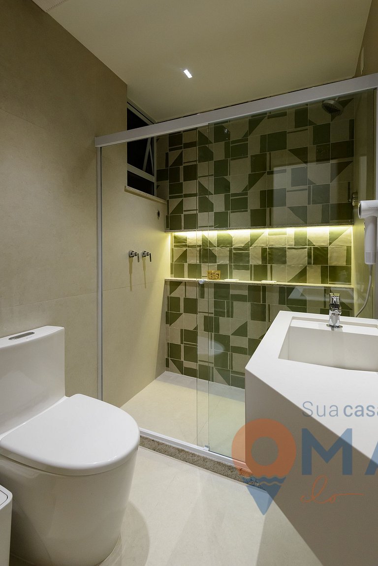 Apartamento Sofisticado a 5min da Praia|BR 450/805