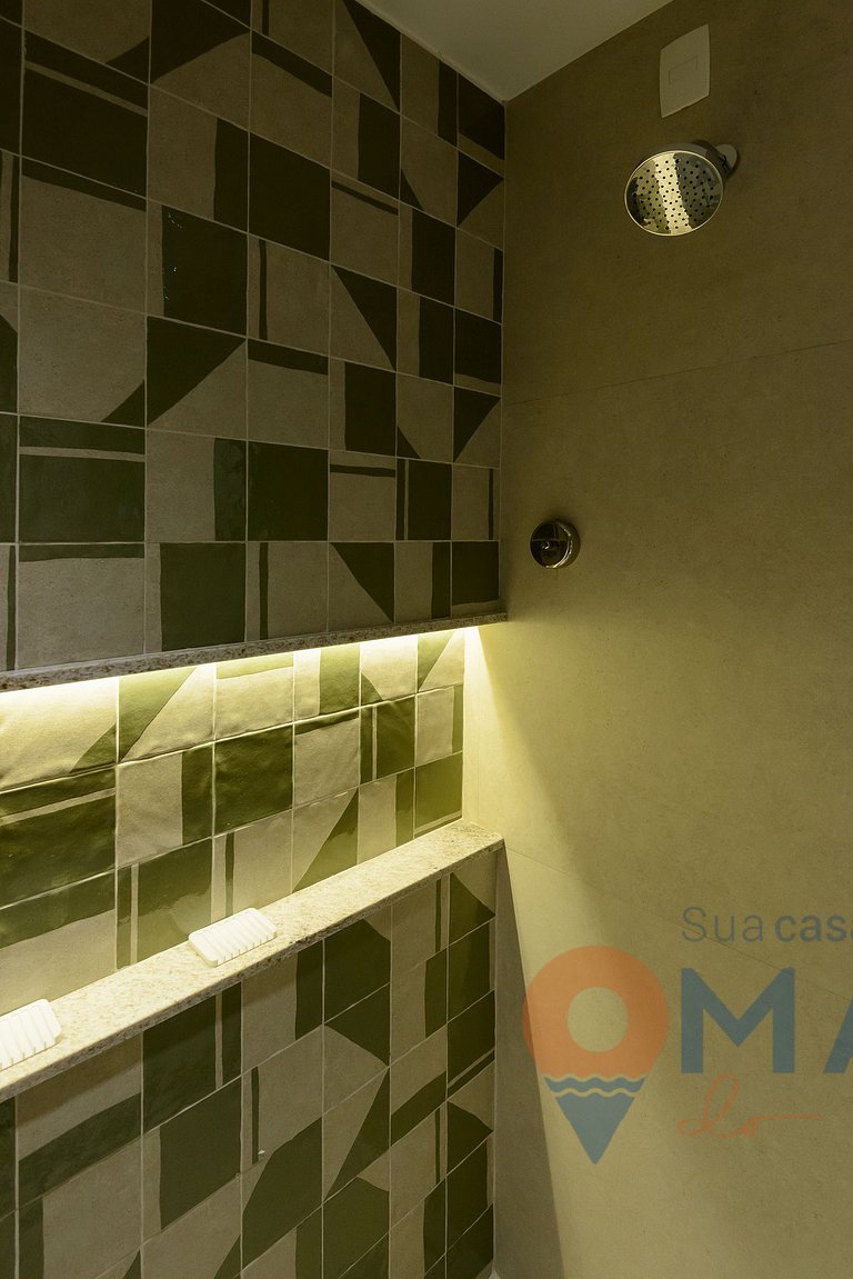 Apartamento Sofisticado a 5min da Praia|BR 450/805