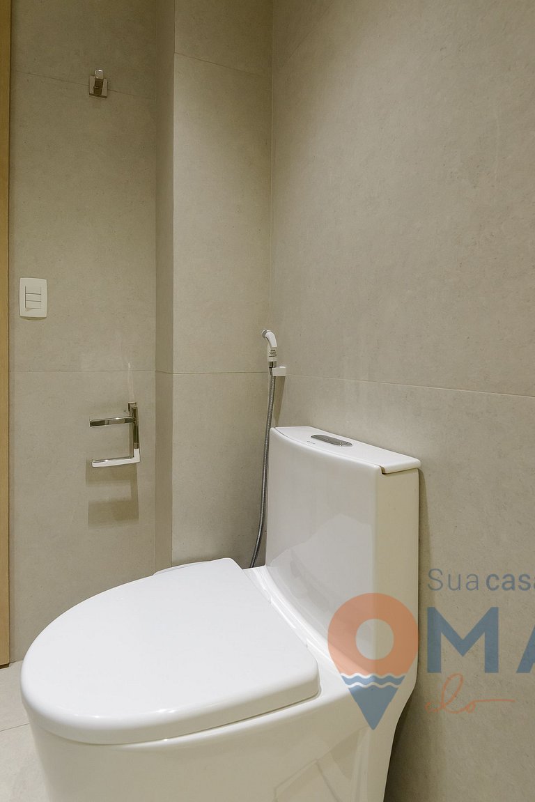 Apartamento Sofisticado a 5min da Praia|BR 450/805