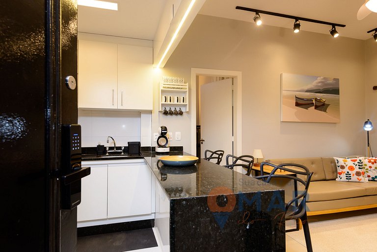 2BDR, 5min from Copacabana Beach | SF 184/103