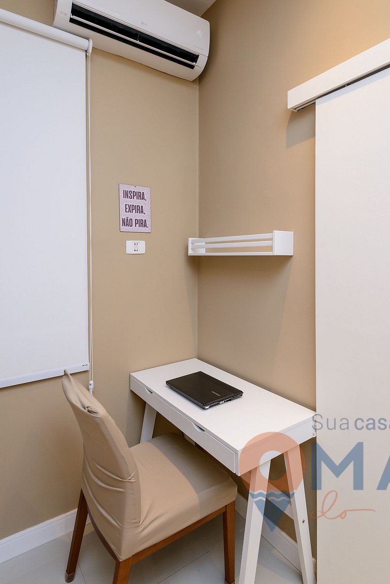 2BDR, 5min from Copacabana Beach | SF 184/103