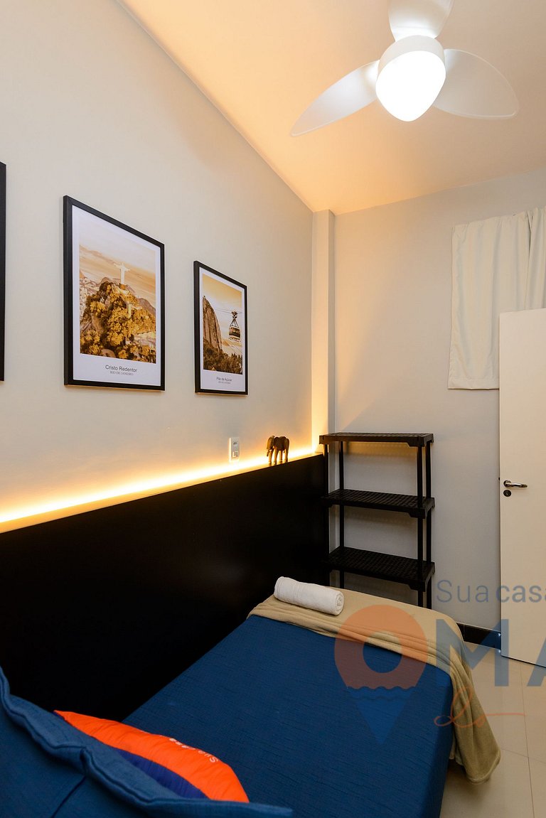 2BDR a 5min de la playa de Copacabana | SF 184/103