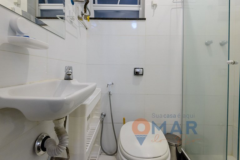 2Qtos a 5min da Praia de Copacabana | SF 184/103