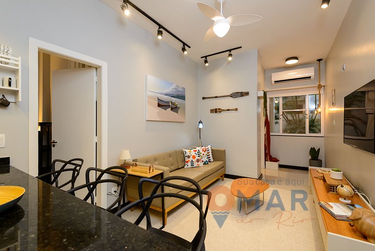 2BDR a 5min de la playa de Copacabana | SF 184/103